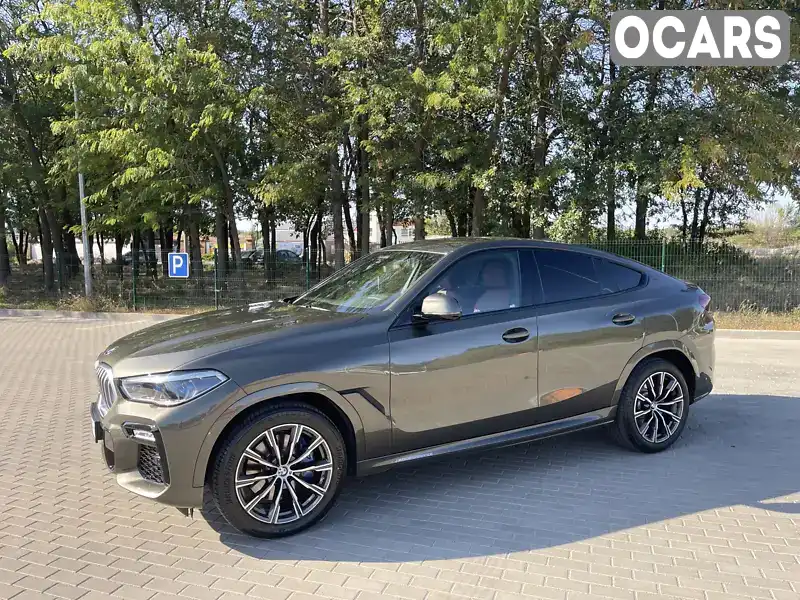 Позашляховик / Кросовер BMW X6 2020 3 л. Автомат обл. Запорізька, Запоріжжя - Фото 1/21