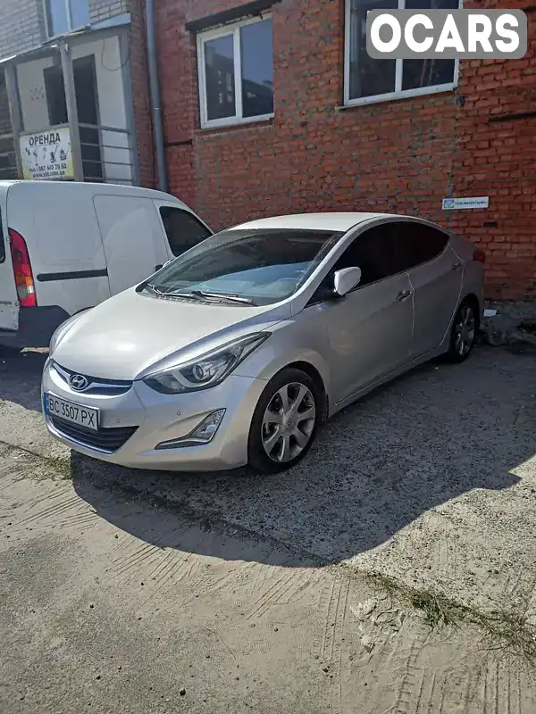 Седан Hyundai Elantra 2015 1.6 л. Автомат обл. Львівська, Львів - Фото 1/14