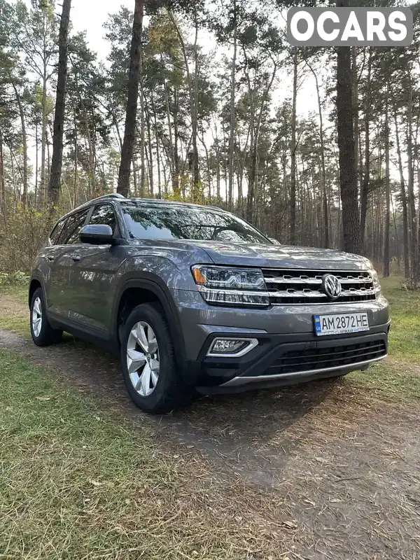 Позашляховик / Кросовер Volkswagen Atlas 2018 3.6 л. Автомат обл. Житомирська, Житомир - Фото 1/21