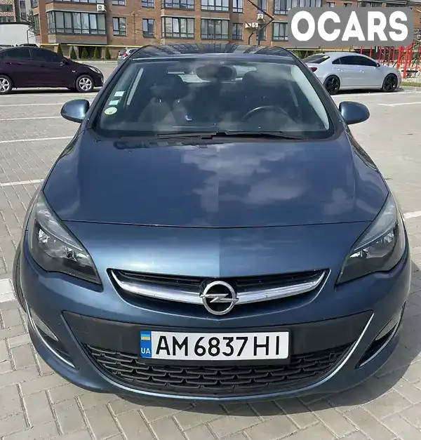 Хетчбек Opel Astra 2013 1.3 л. Ручна / Механіка обл. Житомирська, Житомир - Фото 1/15