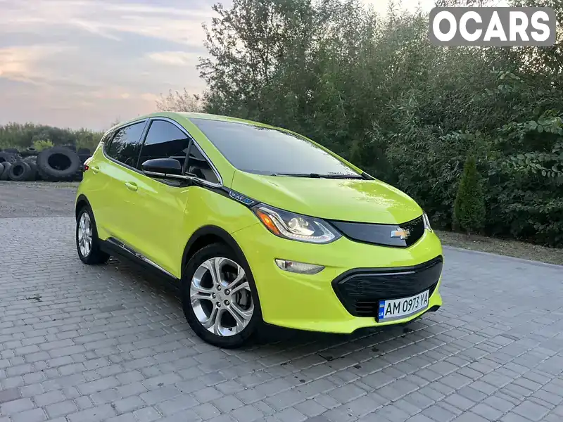 Хетчбек Chevrolet Bolt EV 2019 null_content л. Автомат обл. Житомирська, Бердичів - Фото 1/21