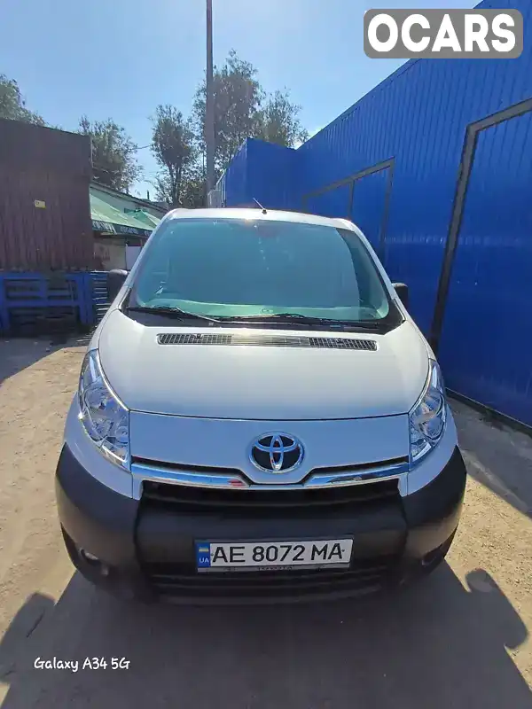 Мінівен Toyota Proace 2014 1.56 л. Ручна / Механіка обл. Дніпропетровська, Дніпро (Дніпропетровськ) - Фото 1/10