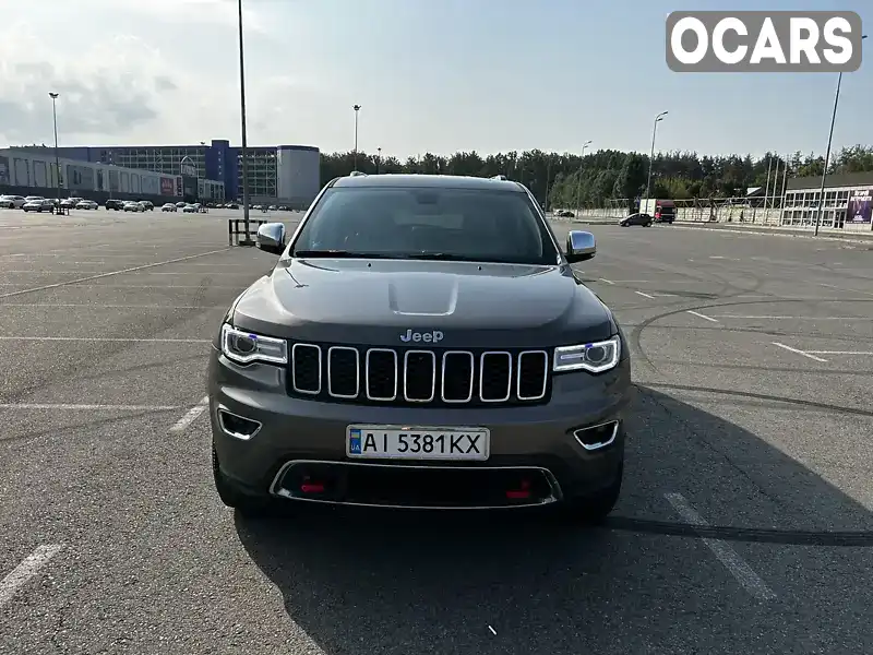 Позашляховик / Кросовер Jeep Grand Cherokee 2017 3.6 л. Автомат обл. Київська, Київ - Фото 1/19