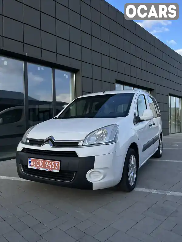 Мінівен Citroen Berlingo 2012 1.6 л. Ручна / Механіка обл. Закарпатська, Тячів - Фото 1/21