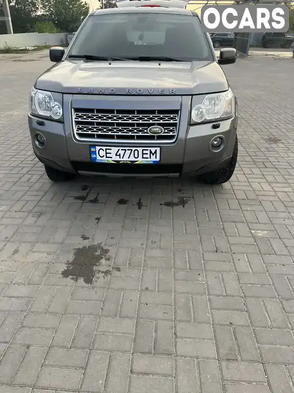 Внедорожник / Кроссовер Land Rover Freelander 2009 2.2 л. Ручная / Механика обл. Черновицкая, Сторожинец - Фото 1/12