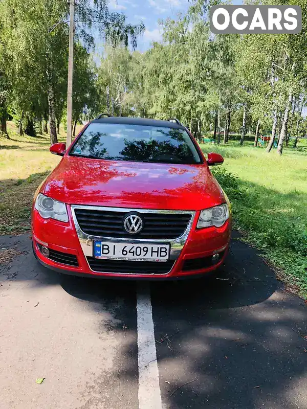 Универсал Volkswagen Passat 2009 1.97 л. Ручная / Механика обл. Полтавская, Миргород - Фото 1/19