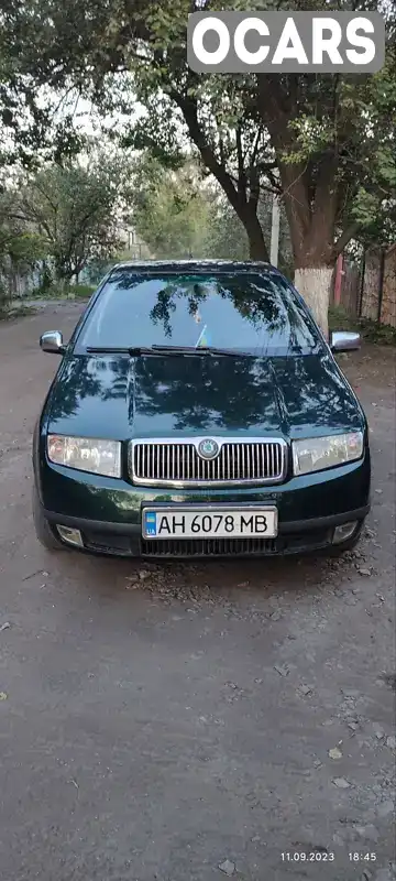 Хэтчбек Skoda Fabia 2001 1.4 л. Ручная / Механика обл. Донецкая, Покровск (Красноармейск) - Фото 1/12