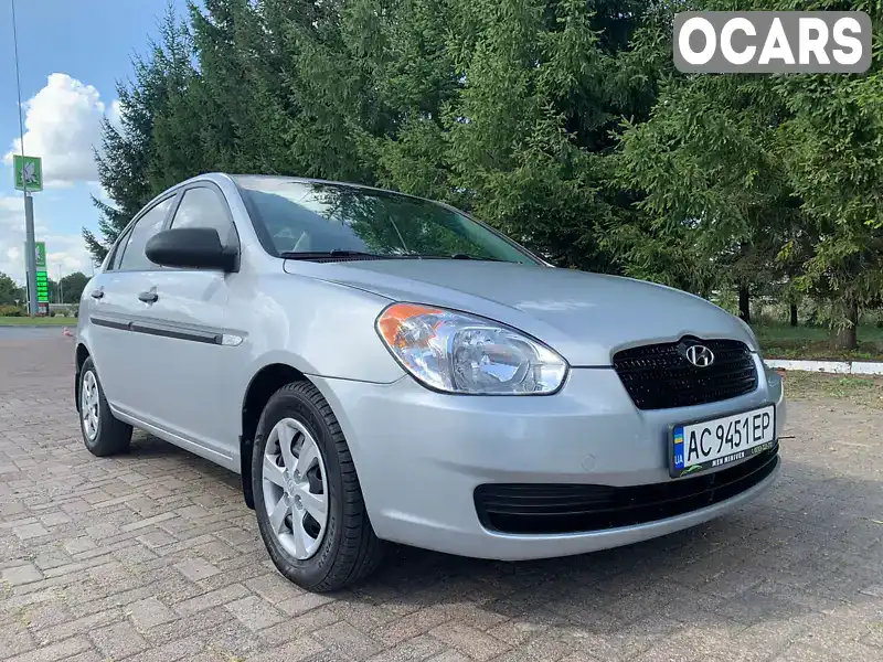 Седан Hyundai Accent 2008 1.4 л. Ручна / Механіка обл. Рівненська, Рівне - Фото 1/21