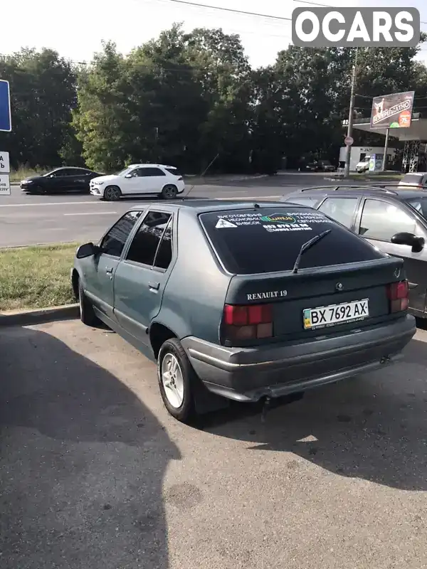 Хэтчбек Renault 19 1992 1.39 л. Ручная / Механика обл. Тернопольская, Тернополь - Фото 1/10