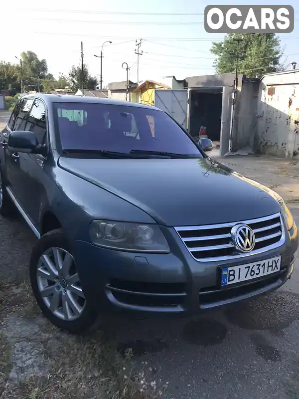 Внедорожник / Кроссовер Volkswagen Touareg 2005 2.5 л. Типтроник обл. Полтавская, Кременчуг - Фото 1/21