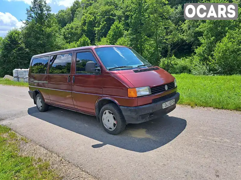 Мінівен Volkswagen Transporter 1995 1.9 л. Ручна / Механіка обл. Закарпатська, Тячів - Фото 1/11