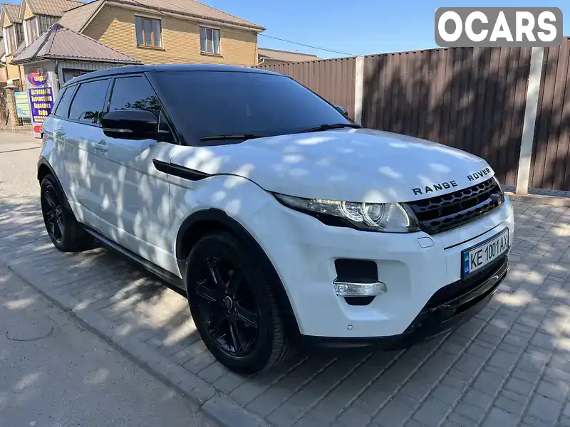 Позашляховик / Кросовер Land Rover Range Rover Evoque 2013 2.18 л. Автомат обл. Дніпропетровська, Кривий Ріг - Фото 1/21