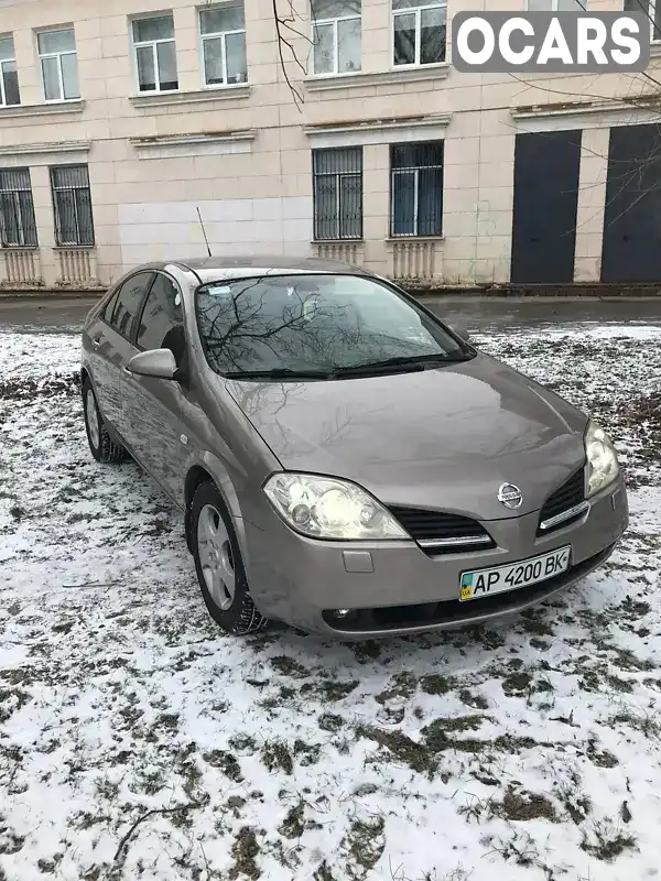 Седан Nissan Primera 2005 2 л. Вариатор обл. Запорожская, Запорожье - Фото 1/9