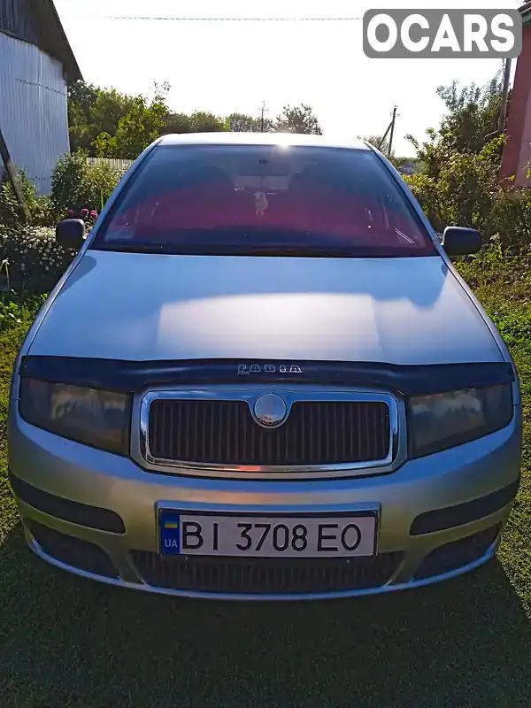 Хэтчбек Skoda Fabia 2006 1.2 л. Ручная / Механика обл. Полтавская, Гребенка - Фото 1/3