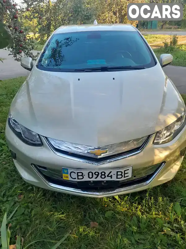 Хетчбек Chevrolet Volt 2016 1.5 л. Варіатор обл. Чернігівська, Бахмач - Фото 1/9