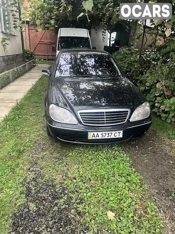 Седан Mercedes-Benz S-Class 2003 5 л. Автомат обл. Закарпатская, Иршава - Фото 1/13