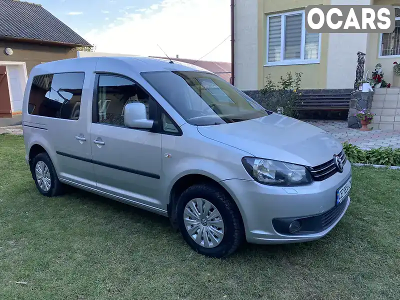 Мінівен Volkswagen Caddy 2012 1.6 л. Автомат обл. Чернівецька, Чернівці - Фото 1/21