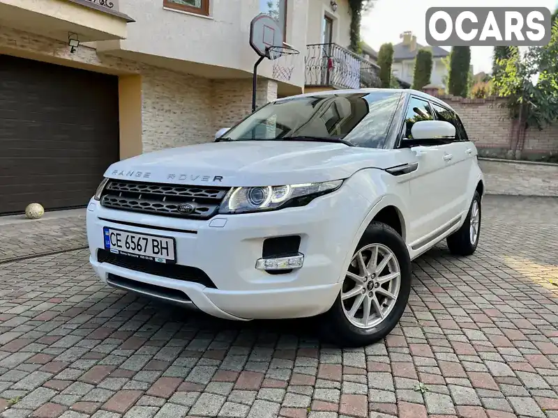 Позашляховик / Кросовер Land Rover Range Rover Evoque 2013 2.18 л. Автомат обл. Чернівецька, Чернівці - Фото 1/21