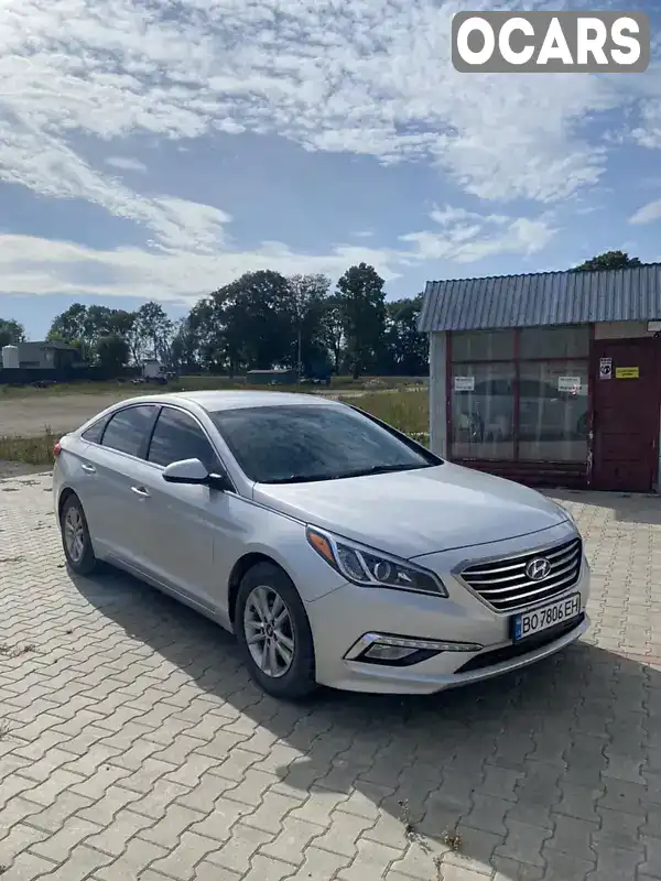 Седан Hyundai Sonata 2015 2.36 л. Автомат обл. Тернопільська, Тернопіль - Фото 1/20