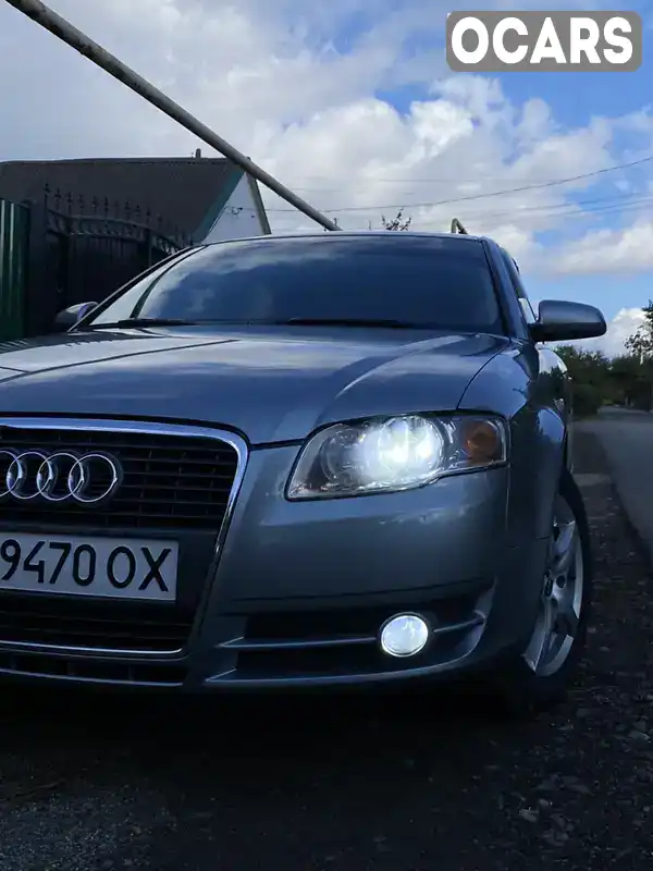 Седан Audi A4 2005 2.01 л. Ручна / Механіка обл. Донецька, Покровськ (Красноармійськ) - Фото 1/21