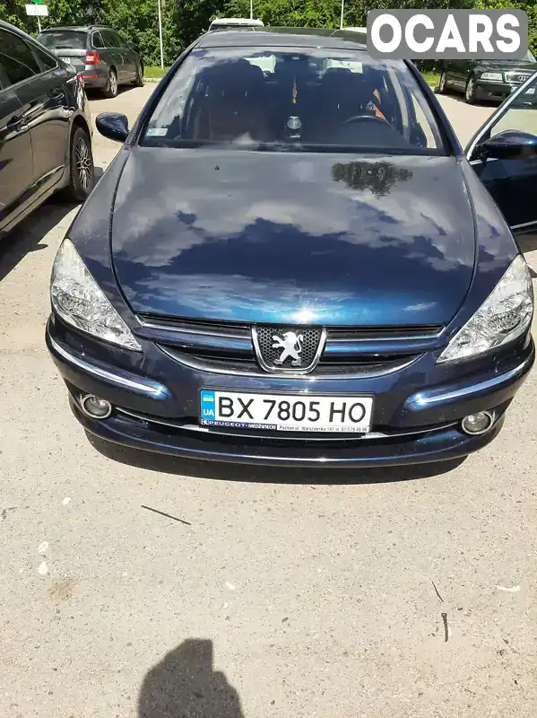 Седан Peugeot 607 2007 2.72 л. Автомат обл. Хмельницька, Хмельницький - Фото 1/5