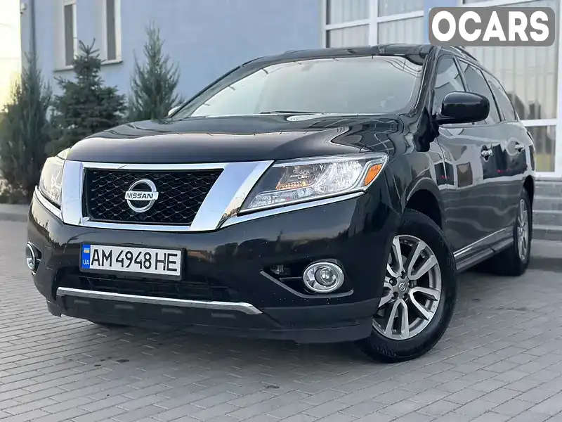 Внедорожник / Кроссовер Nissan Pathfinder 2014 3.5 л. Автомат обл. Житомирская, Житомир - Фото 1/21