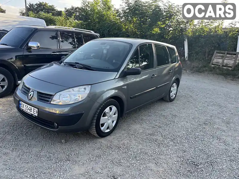 Минивэн Renault Megane Scenic 2005 1.6 л. Ручная / Механика обл. Хмельницкая, Каменец-Подольский - Фото 1/14