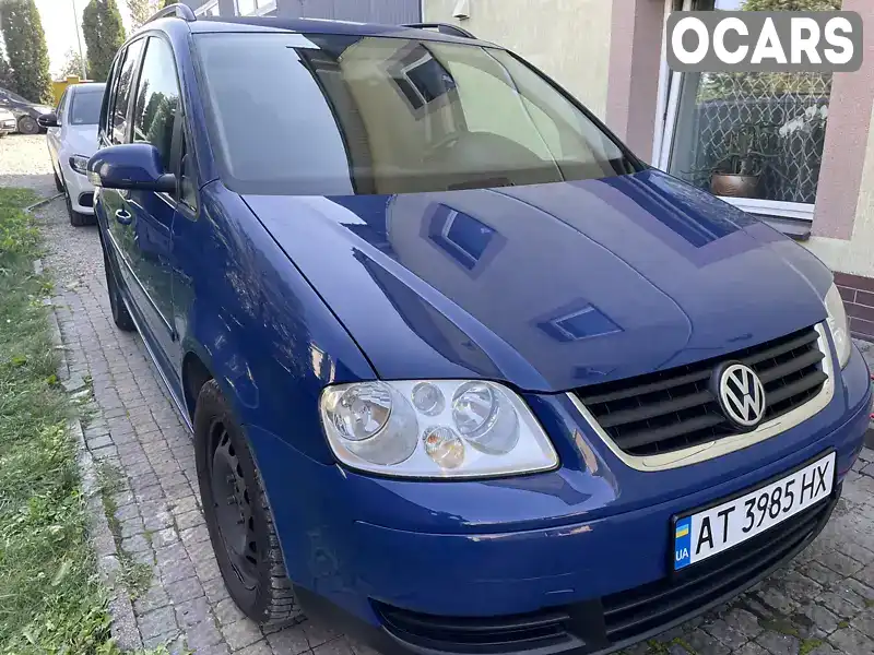 Мінівен Volkswagen Touran 2006 1.9 л. Автомат обл. Івано-Франківська, Івано-Франківськ - Фото 1/13