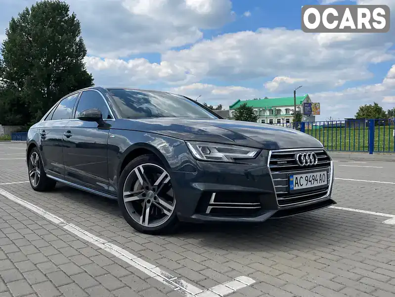 Седан Audi A4 2017 1.98 л. Автомат обл. Волынская, Нововолынск - Фото 1/21