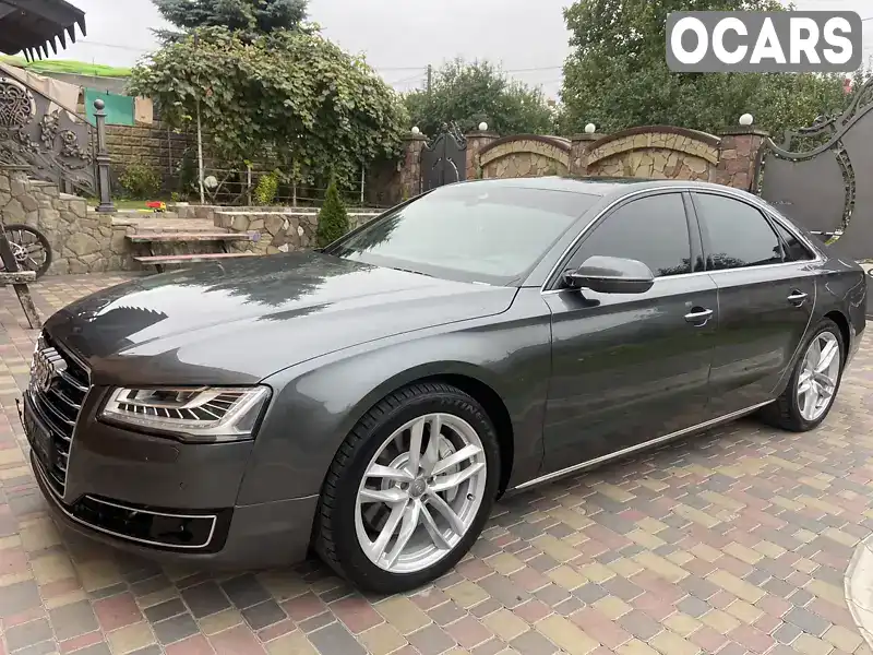 Седан Audi A8 2015 3 л. Автомат обл. Тернопільська, Тернопіль - Фото 1/21