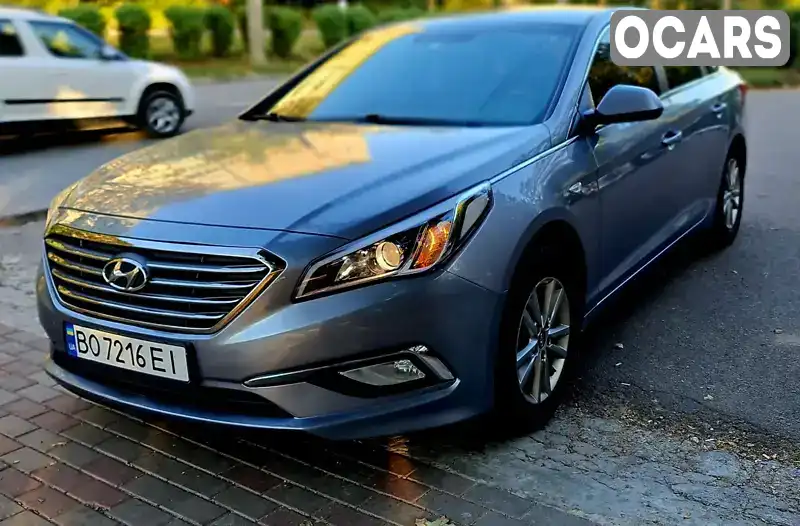 Седан Hyundai Sonata 2016 2 л. Автомат обл. Тернопольская, Тернополь - Фото 1/20