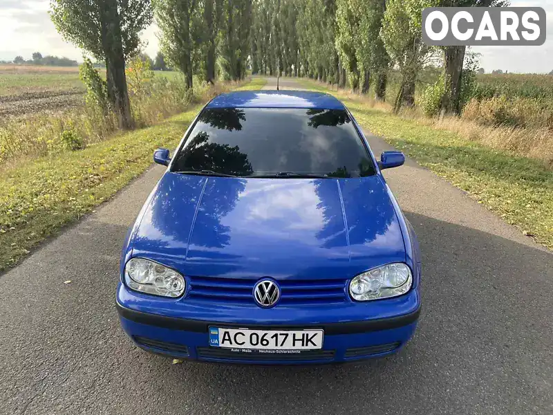 Хэтчбек Volkswagen Golf 1999 1.6 л. обл. Волынская, Луцк - Фото 1/16