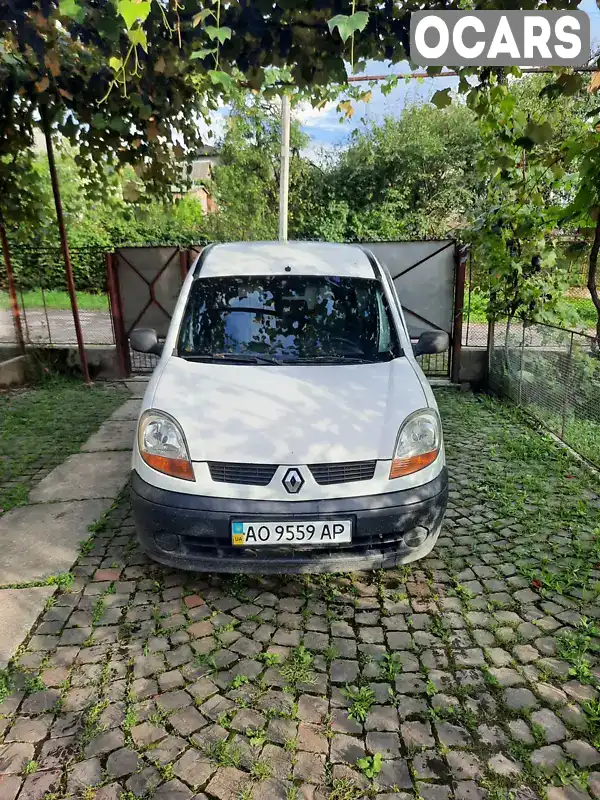 Мінівен Renault Kangoo 2004 1.46 л. Ручна / Механіка обл. Закарпатська, Мукачево - Фото 1/11