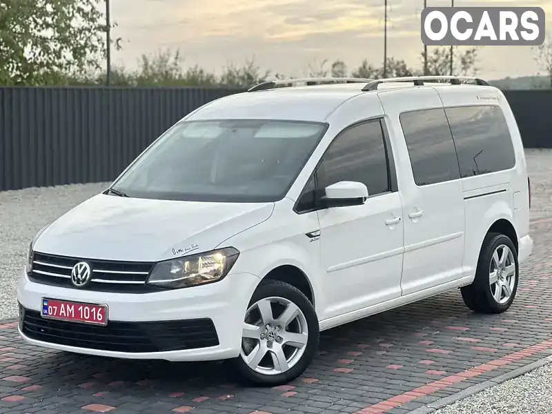 Мінівен Volkswagen Caddy 2017 2 л. Ручна / Механіка обл. Закарпатська, Виноградів - Фото 1/21