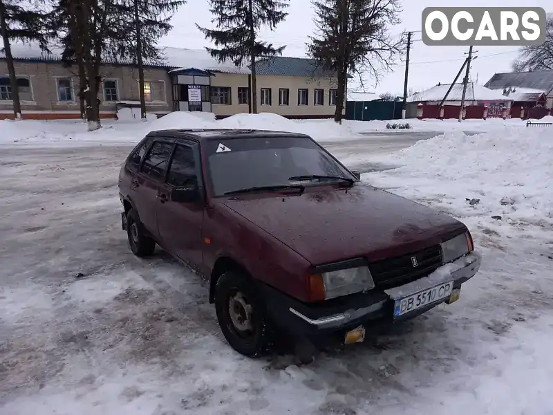 Хетчбек ВАЗ / Lada 2109 2006 null_content л. Ручна / Механіка обл. Луганська, location.city.bilokurakyne - Фото 1/7