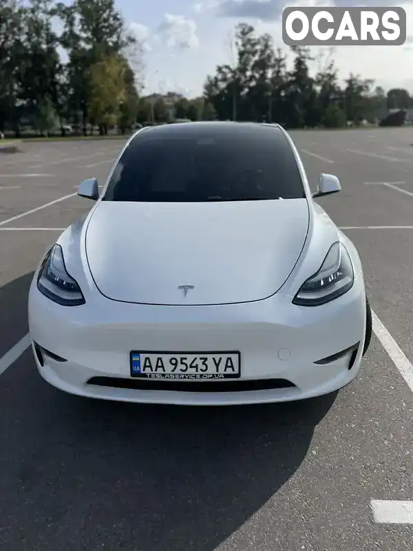 Внедорожник / Кроссовер Tesla Model Y 2021 null_content л. Автомат обл. Киевская, Киев - Фото 1/21