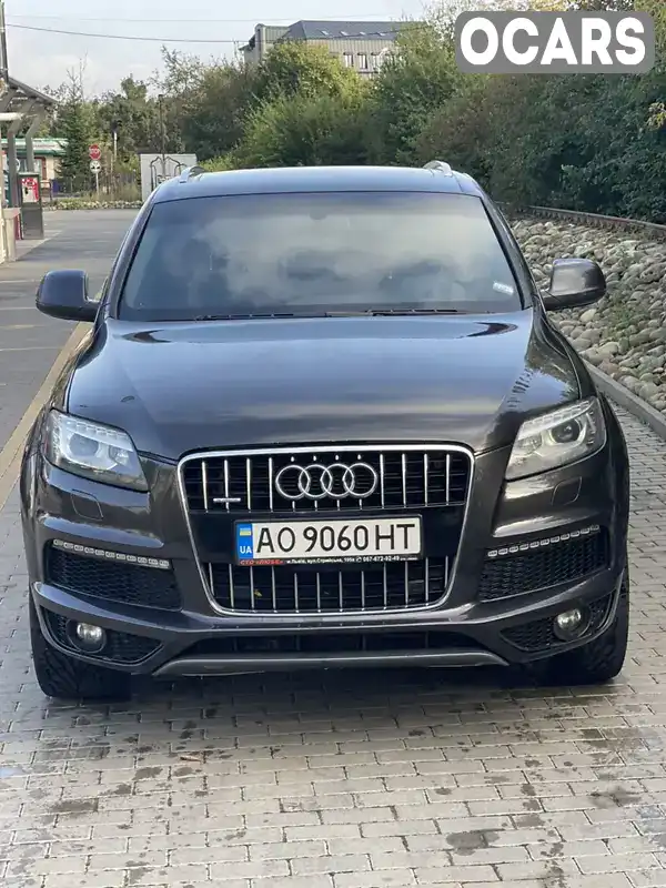 Позашляховик / Кросовер Audi Q7 2013 3 л. Автомат обл. Закарпатська, Хуст - Фото 1/21