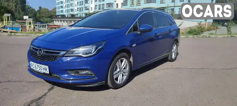 Універсал Opel Astra 2019 1.6 л. Ручна / Механіка обл. Волинська, Луцьк - Фото 1/21