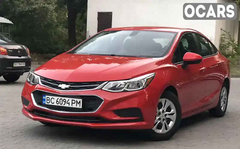 Седан Chevrolet Cruze 2018 1.36 л. Автомат обл. Львівська, Львів - Фото 1/21