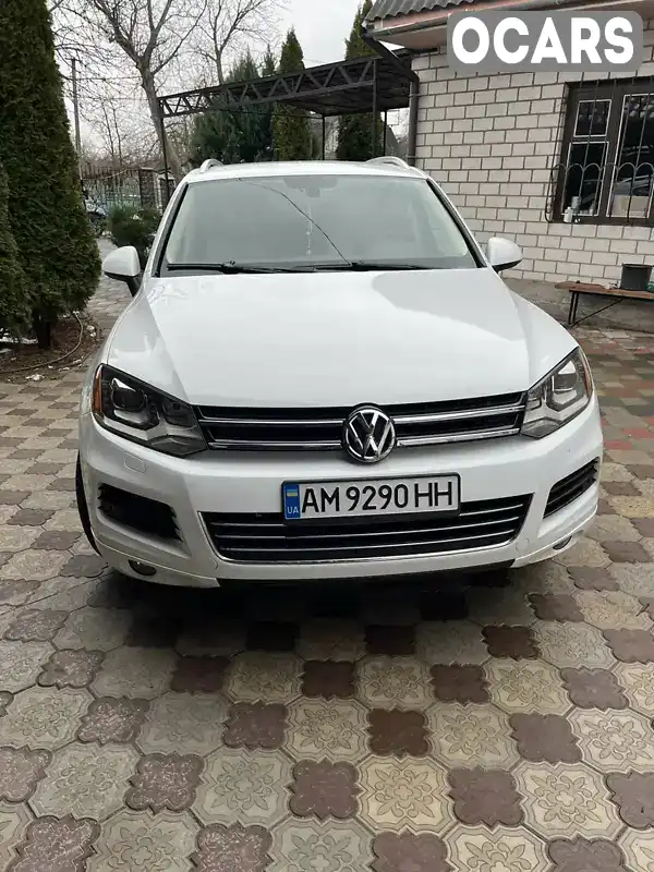 Внедорожник / Кроссовер Volkswagen Touareg 2013 3.6 л. Автомат обл. Житомирская, Бердичев - Фото 1/20