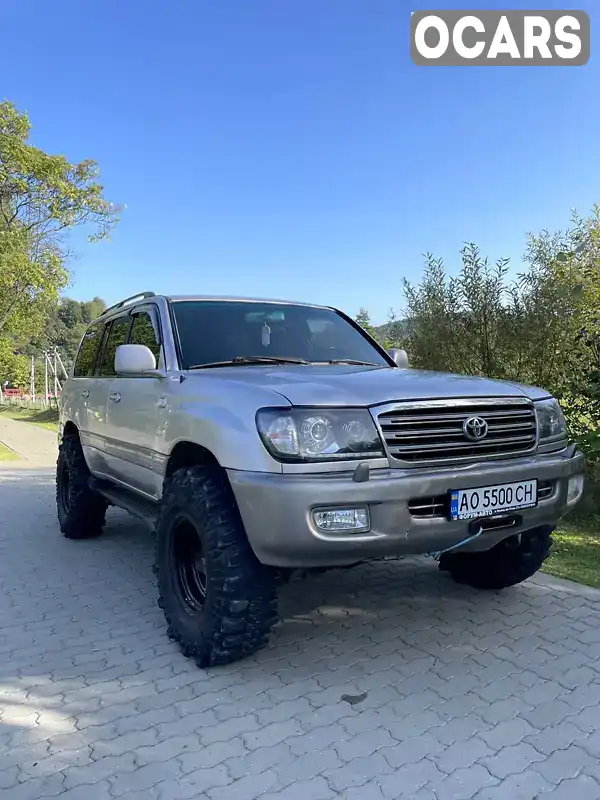 Позашляховик / Кросовер Toyota Land Cruiser 2004 4.66 л. Автомат обл. Закарпатська, Мукачево - Фото 1/15