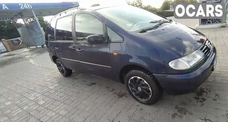 Мінівен Volkswagen Sharan 1997 1.9 л. Ручна / Механіка обл. Волинська, Володимир-Волинський - Фото 1/15