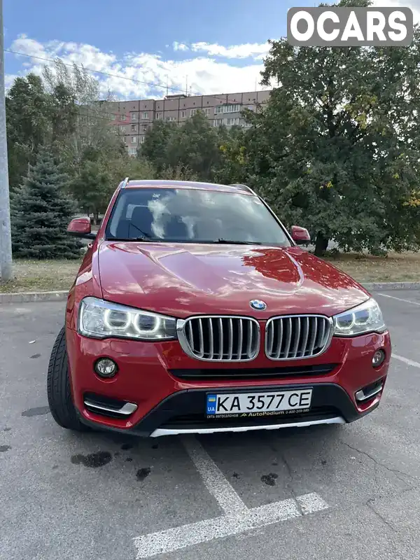 Позашляховик / Кросовер BMW X3 2016 2 л. Автомат обл. Дніпропетровська, Дніпро (Дніпропетровськ) - Фото 1/21