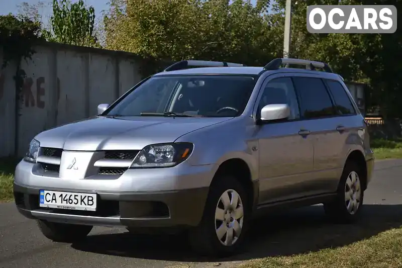 Внедорожник / Кроссовер Mitsubishi Outlander 2003 2 л. Ручная / Механика обл. Черкасская, Золотоноша - Фото 1/15