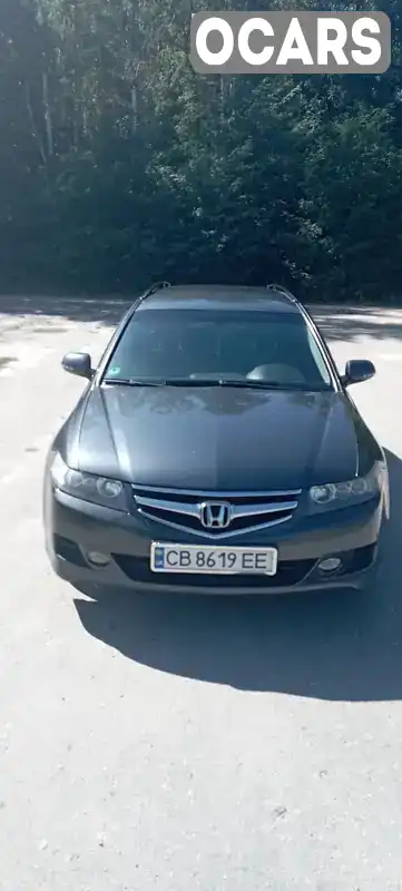 Універсал Honda Accord 2008 2.2 л. Ручна / Механіка обл. Чернігівська, Городня - Фото 1/12