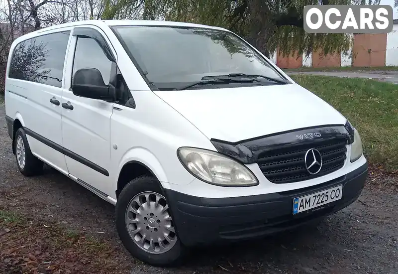 Мінівен Mercedes-Benz Vito 2008 2.2 л. Ручна / Механіка обл. Житомирська, Звягель - Фото 1/20