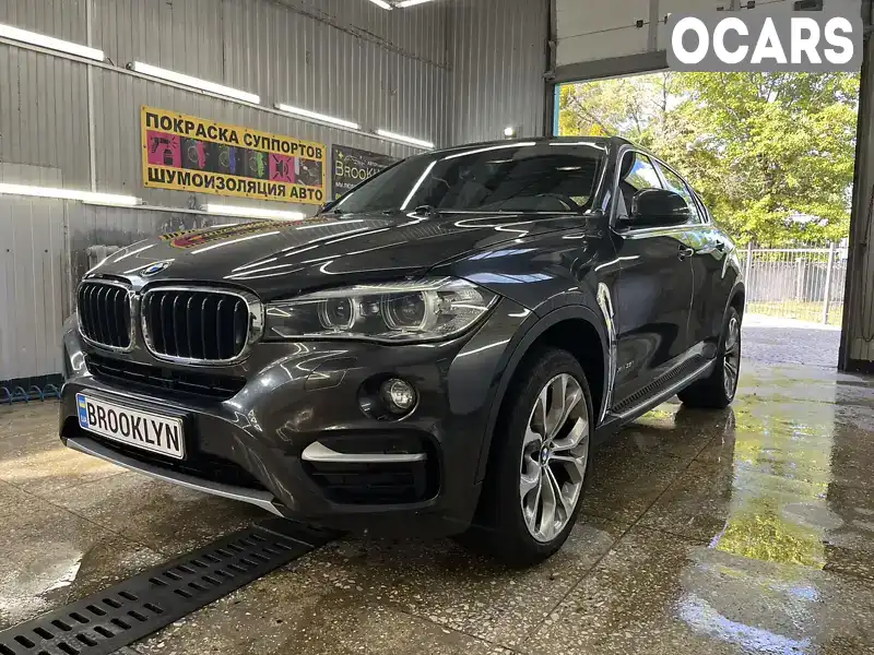 Позашляховик / Кросовер BMW X6 2016 2.98 л. Автомат обл. Харківська, Харків - Фото 1/17