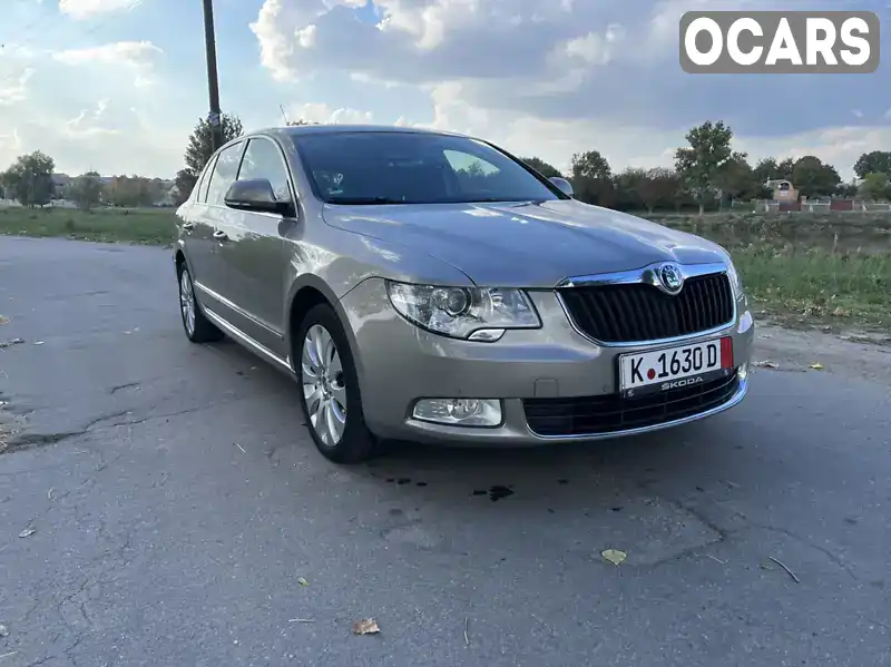 Лифтбек Skoda Superb 2010 1.8 л. Автомат обл. Киевская, Киев - Фото 1/21