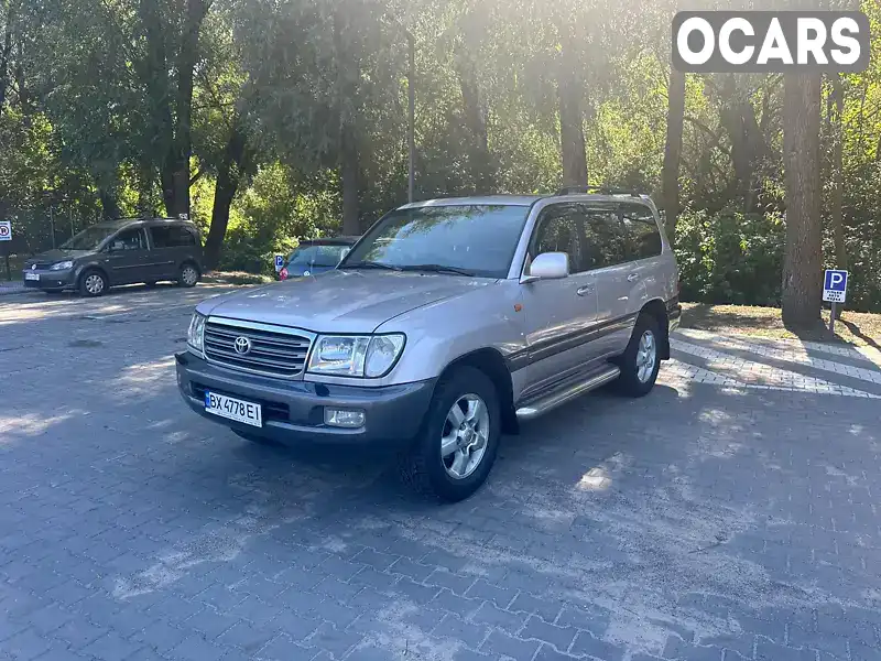 Позашляховик / Кросовер Toyota Land Cruiser 2003 4.7 л. Автомат обл. Хмельницька, Хмельницький - Фото 1/21