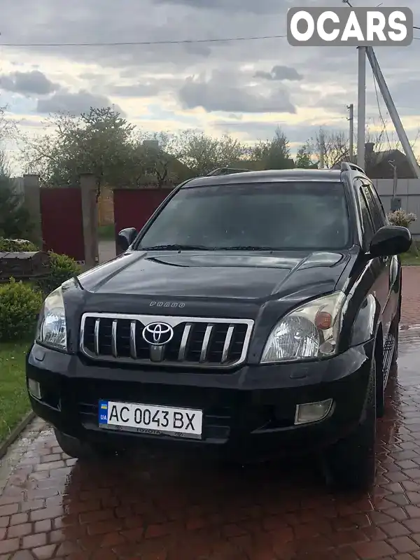 Внедорожник / Кроссовер Toyota Land Cruiser Prado 2008 4 л. Автомат обл. Волынская, Нововолынск - Фото 1/11